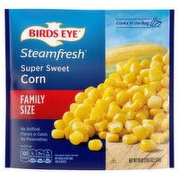 Birds Eye Steamfresh Super Sweet Corn Family Size, 19 oz