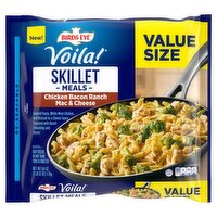 Birds Eye Voila! Chicken Bacon Ranch Mac & Cheese Skillet Meals Value Size, 60 oz