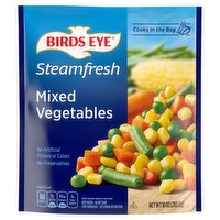 Birds Eye Steamfresh Mixed Vegetables, Frozen Vegetables, 10 ounce