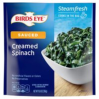 Birds Eye Steamfresh Sauced Creamed Spinach, 10.8 oz