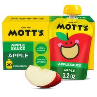 Mott's Apple Applesauce, 3.2 oz, 20 count