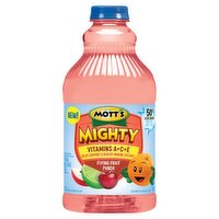 Mott's Mighty Flying Fruit Punch Flavored Juice Beverage, 64 fl oz, 64 Fluid ounce