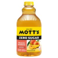 Mott's Zero Sugar Peach Mango Juice Drink, 64 fl oz