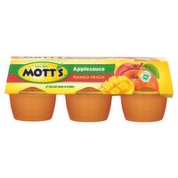 Mott's Mango Peach Applesauce, 6 count, 6 Each