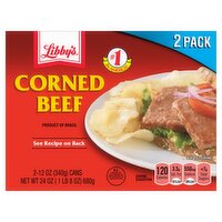 Libby's Corned Beef, 12 oz, 2 count