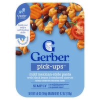 Gerber Pick-Ups Mild Mexican-Style Pasta Baby Food, Crawler 8+ months, 5.8 oz