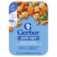 Gerber Pick-Ups Italian Herb Pasta Baby Food, Crawler 8+ months, 5.8 oz