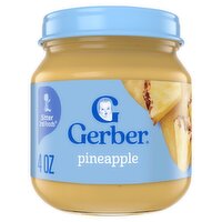 Gerber 2nd Foods Pineapple Baby Food Limited Time Only, Sitter, 4 oz
