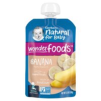 Gerber 2nd Foods Banana, 3.5 oz Pouch