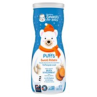 Gerber Sweet Potato Puffs Snacks for Baby, Crawler, 8+ Months, 1.48 oz