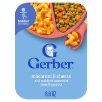 Gerber Macaroni & Cheese Baby Food, Toddler 12+ months, 6.6 oz