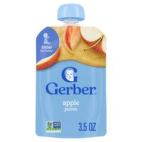 Gerber 2nd Foods Apple Puree Baby Food, Sitter, 3.5 oz