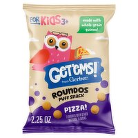 Gerber Get'ems! Pizza! Roundos Puff Snack, 3+ years, 2.25 oz