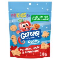 Gerber Get'ems! Pumpkin, Apple & Cinnamon! Ocean World Cookies, For Kids 3+, 5.0 oz
