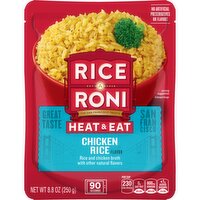 Rice A Roni Heat & Eat Rice And Chicken Broth Chicken Rice Flavor 8.8 Oz