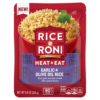 Rice A Roni Heat & Eat Garlic & Olive Oil Rice Flavor 8.8 Oz, 8.8 Ounce