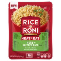 Rice A Roni Heat & Eat Herb & Butter Rice Flavor 8.8 Oz, 8.8 Ounce