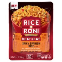 Rice A Roni Heat & Eat Spicy Spanish Rice Flavor 8.8 Oz, 8.8 Ounce