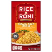 Rice A Roni Creamy Four Cheese Flavor Rice, 6.4 oz