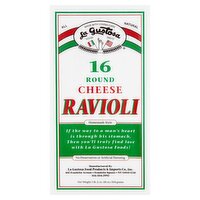 La Gustosa Homemade Style Round Cheese Ravioli, 16 count, 1 lb 2 oz