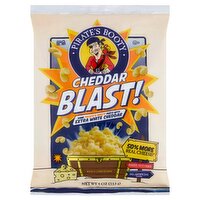 Pirate's Booty Cheddar Blast! Rice & Corn Puffs, 4 oz