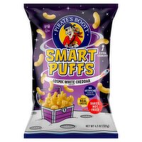 Pirate's Booty Smart Puffs Cosmic White Cheddar Corn Puffs, 4.5 oz, 4.5 Ounce