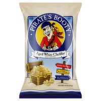 Pirate's Booty Aged White Cheddar Rice & Corn Puffs, 10 oz