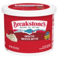 Breakstone's Unsalted Whipped Butter, 8 oz, 8 Ounce