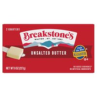 Breakstone's Unsalted Butter, 2 count, 8 oz
