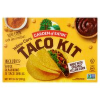 Garden of Eatin' Yellow Corn Taco Kit, 12 count, 9.4 oz