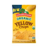 Garden of Eatin' Organic Yellow Corn Tortilla Chips with Sea Salt, 14 oz