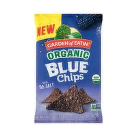 Garden of Eatin' Organic Blue Corn Tortilla Chips with Sea Salt, 14 oz