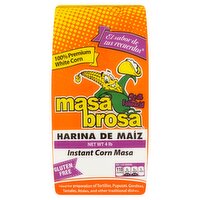 Masa Brosa Instant Corn Masa, 4 lb