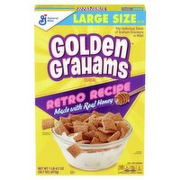 General Mills Golden Grahams Retro Recipe Cereal Large Size, 1 lb 0.7 oz