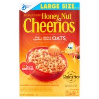 General Mills Cheerios Honey Nut Cereal Large Size, 15.4 oz