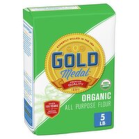 Gold Medal Organic All Purpose Flour, 5 lb