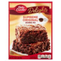 Betty Crocker Delights Supreme Original Brownie Mix, 16 oz