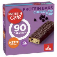 Protein One Chocolate Chip Protein Bars, 0.96 oz, 5 count