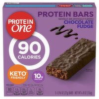 Protein One Chocolate Fudge Protein Bars, 0.96 oz, 5 count