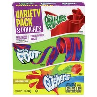 Assorted Flavors Fruit Flavored Snacks Variety Pack, 8 count, 5.1 oz