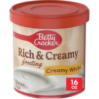 Betty Crocker Rich & Creamy White Frosting, 16 oz