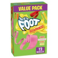 Fruit by the Foot Starburst Fruit Flavored Snacks Value Pack, 0.75 oz, 12 count