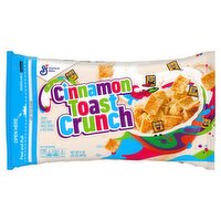 General Mills Cinnamon Toast Crunch Crispy, Sweetened Whole Wheat & Rice Cereal, 2 lb, 32 Ounce