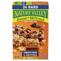 Nature Valley Sweet & Salty Nut Chewy Granola Bars Variety Pack, 1.2 oz, 24 count