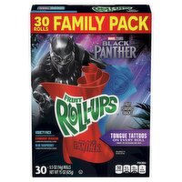 Fruit Roll-Ups Fruit Flavored Snacks Family Pack, 0.5 oz, 30 count, 0.5 Ounce