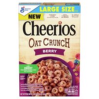 General Mills Cheerios Berry Oat Crunch Large Size, 1 lb 2 oz