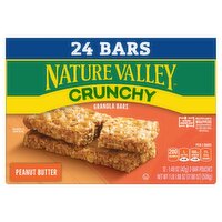 Nature Valley Peanut Butter Crunchy Granola Bars, 1.49 oz, 12 count