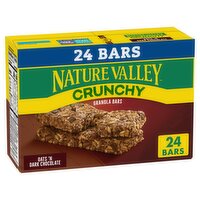 Nature Valley Crunchy Oats 'N Dark Chocolate Granola Bars, 1.49 oz, 12 count