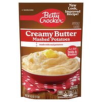 Betty Crocker Creamy Butter Mashed Potatoes, 4.0 oz, 4 Ounce