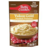 Betty Crocker Yukon Gold Mashed Potatoes, 4.0 oz, 4 Ounce